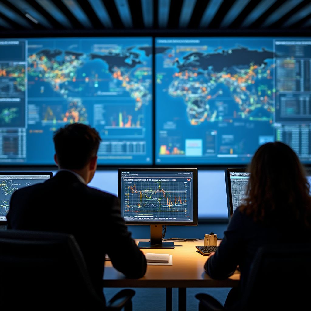 Simulación de análisis de mercado petrolero